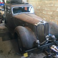 1939 Rover 16 Sports Saloon