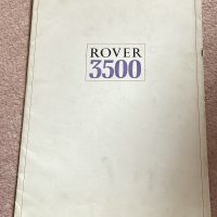 Rover 3500 P6 sales brochure for sale